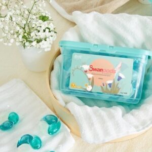 SwanPods 3-in-1 Fresh Herbal Fragrance Laundry Pods 15g (30 pieces)